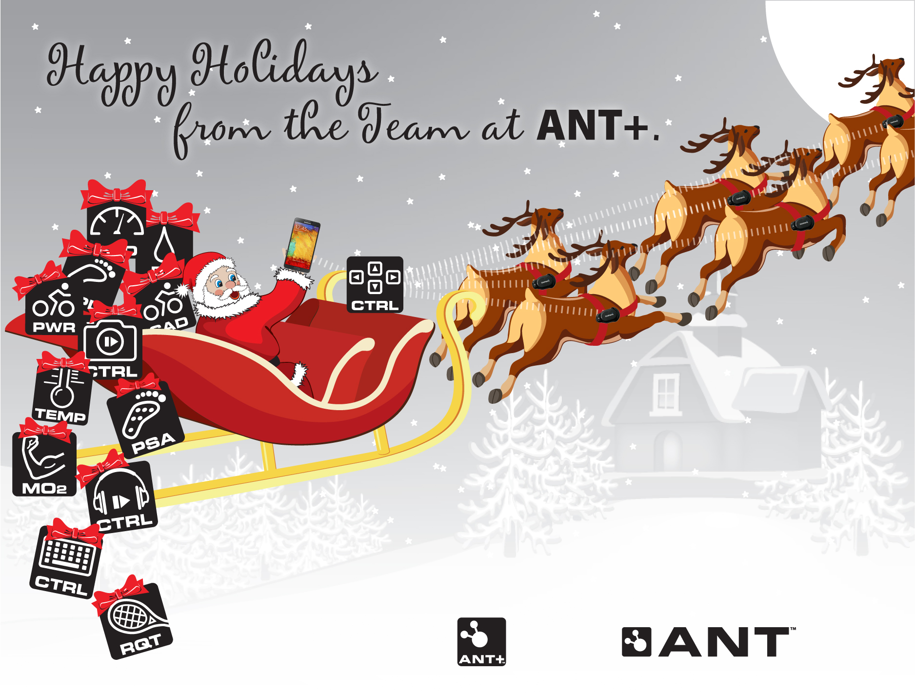 Happy Holidays from the team at ANT+!