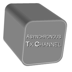 Asynchronous Tx Channel Building Block