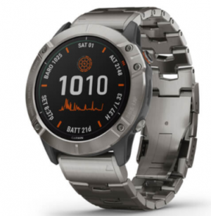 Fenix 6x solar shop