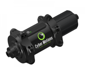 Rear hub outlet power meter